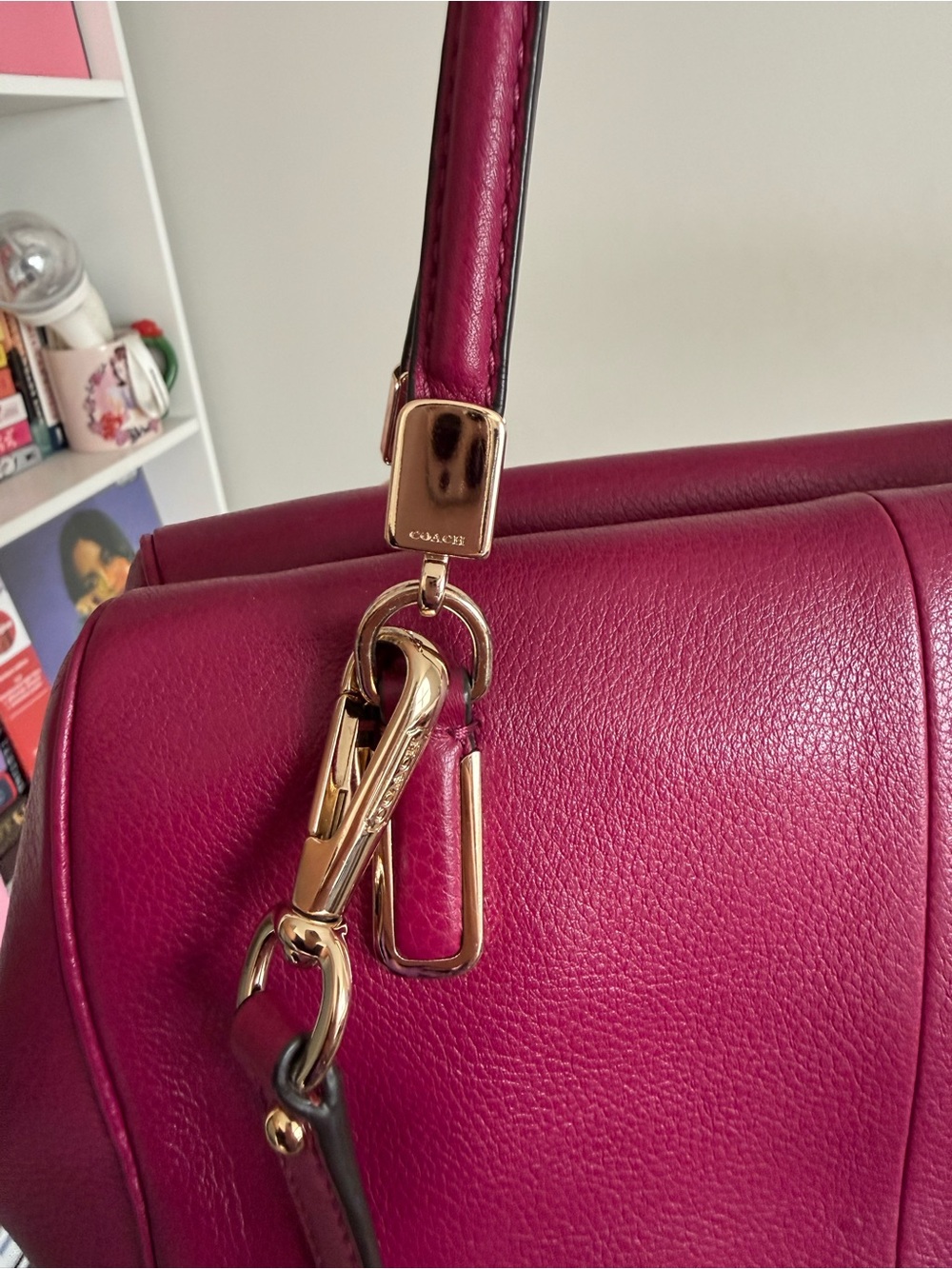 Coach Madeline satchel purse - Picture 6 of 13